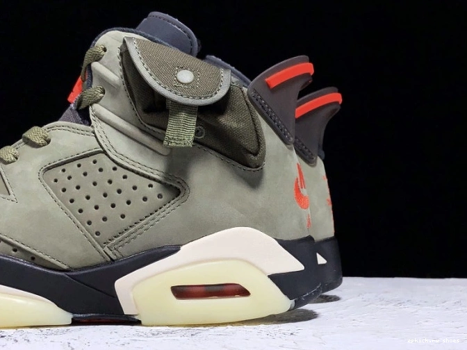 Rep Air Jordan Scott Travis CN1084-200 Olive Medium x 6 0627